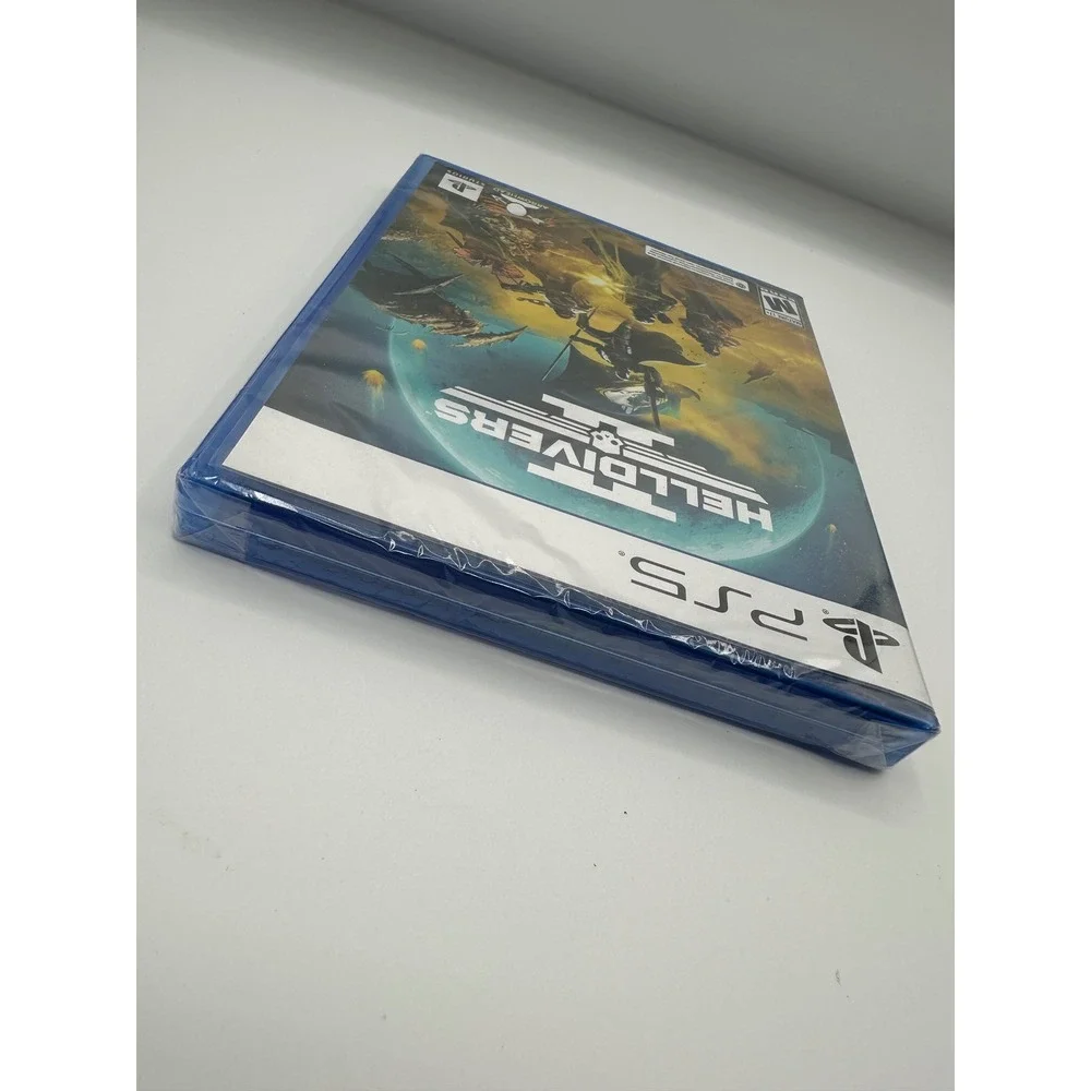 Sony Helldivers 2 PS5 Video Game NIB Blue New Third-Person Shooter